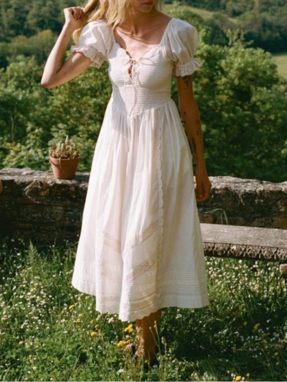 Christy dawn madeleine dress pearl NWT - Picture 2 of 11
